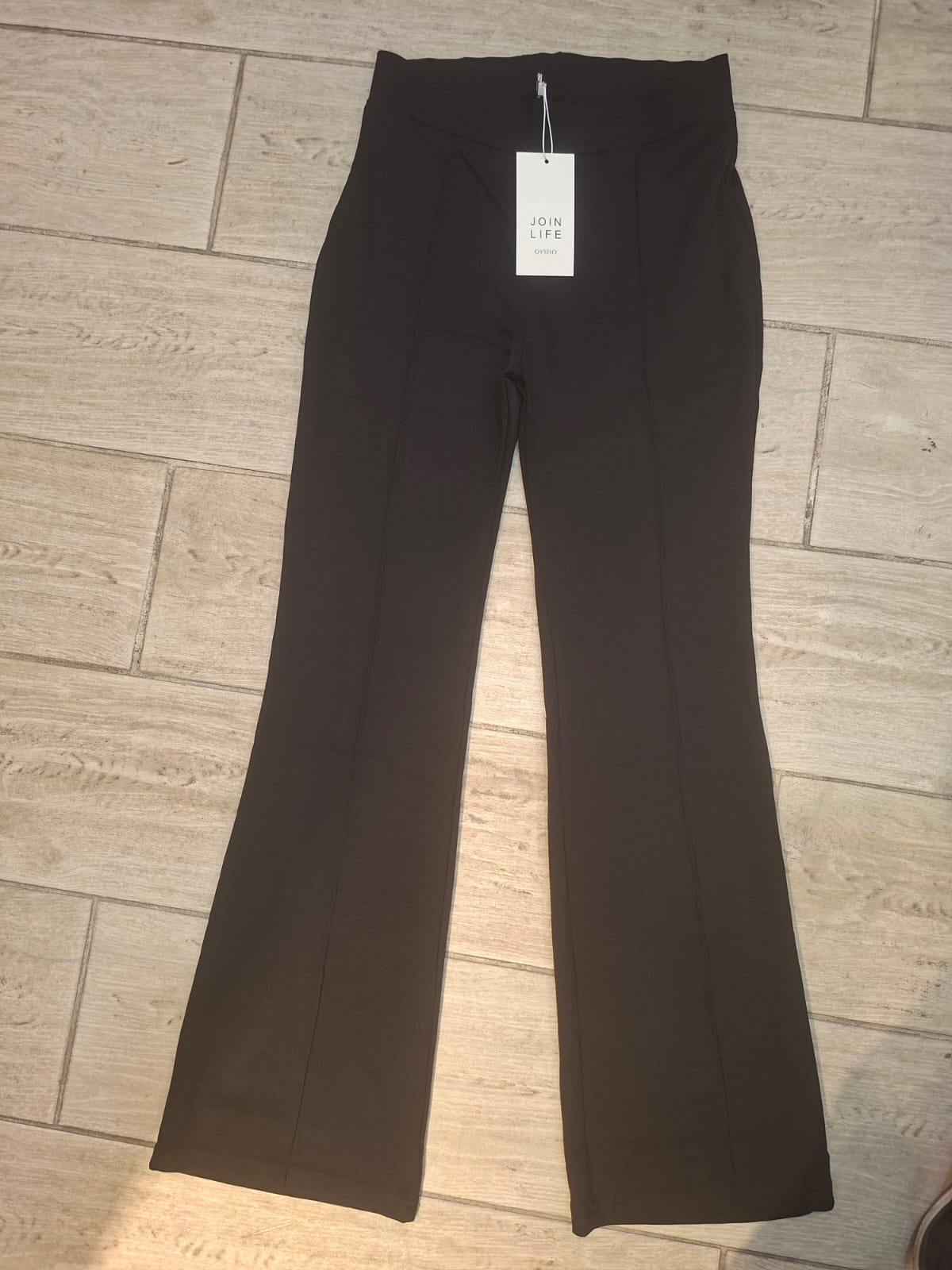 Modal Çimalı İspanyol Paça Pantolon